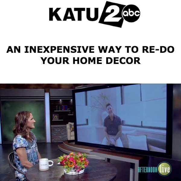 James Stanley interview with Katu: An Inexpensive Way To Re-do Your Home Decor